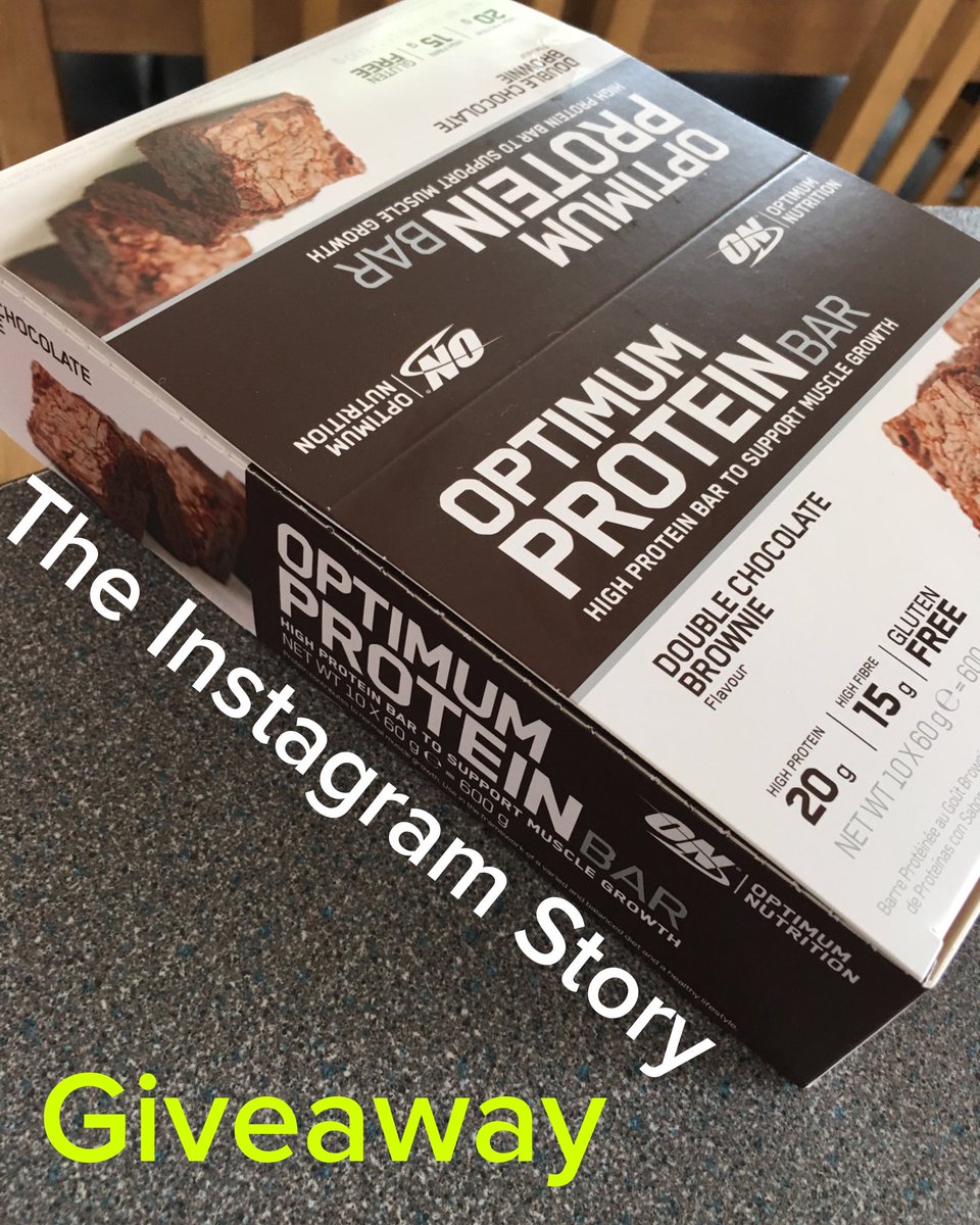 RJBaptiste's tweet photo. RETWEET + head over to my Insta account To WIN this Box of @UKTeam_Optimum Protein #Optimoment ๐๐พ @RyanJohnbaptiste https://t.co/8gcZLXXWPN