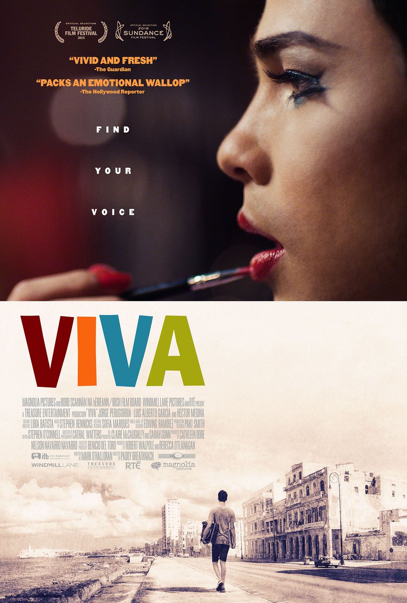 DublinFilmFest's tweet photo. #ADIFF16 Closing Film "Viva" is on release @LightHouseD7 from August 19th https://t.co/u0Re2JMs4X https://t.co/Xk2lAdfZc6