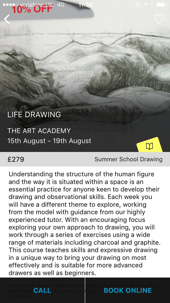 ArtsCardUK's tweet photo. ENDING SOON :( @ArtAcademy's Summer School: Life Drawing, 14th-19th Aug https://t.co/jFZnsq1sVH https://t.co/bmhMtYZDUB