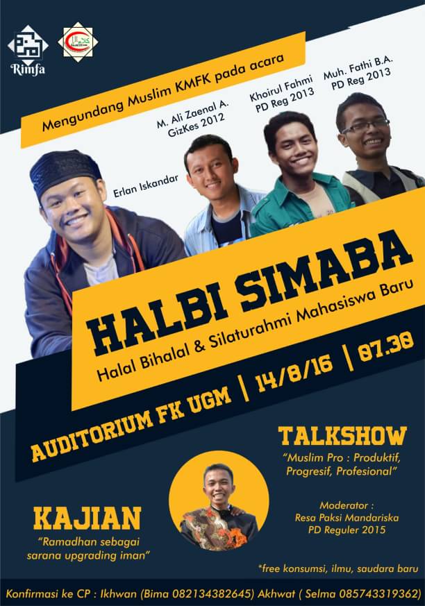 HALBI SIMABA 2016!!! 😃

Yuk, catat tanggalnya dan jangan lupa datang ke acaranya!