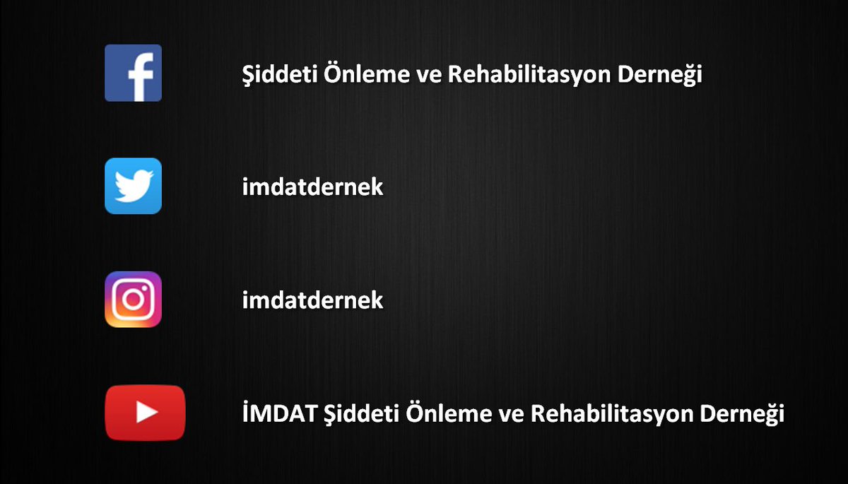 Derneğimizi diğer sosyal medya hesaplarından da takip edebilirsiniz.
