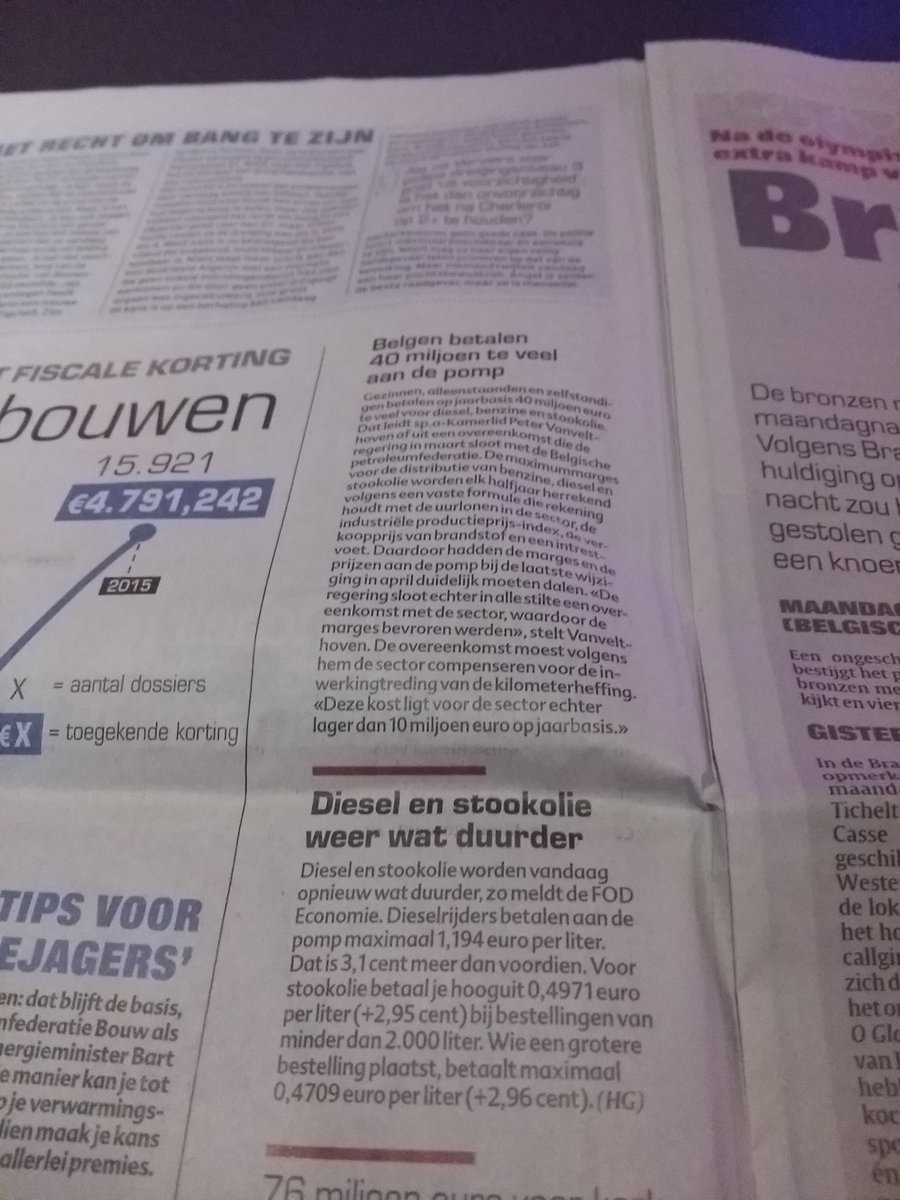 TimDenTrooster's tweet photo. #diesel#stookolie we betalen 40 miljoen te veel en toch word het morgen #duurder 
Snappen wie snappen kan... https://t.co/MZGzegTFRO