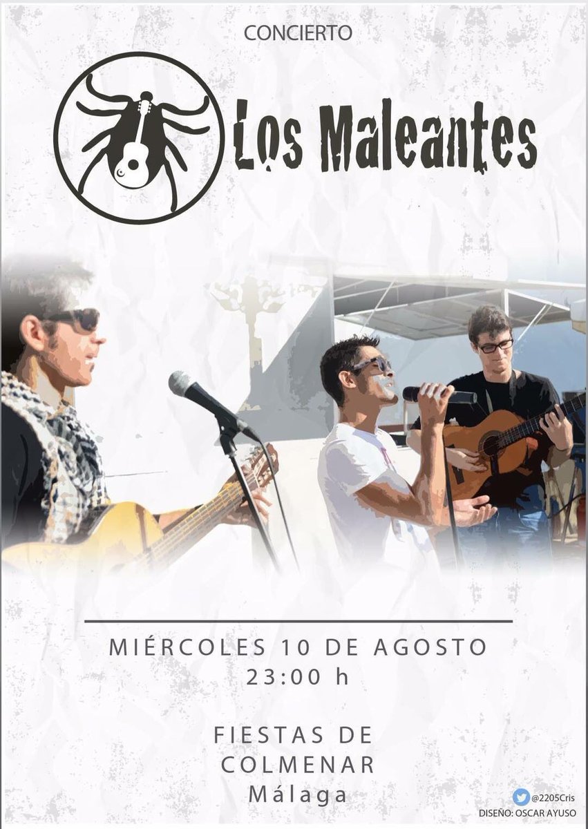 ¿¿¿ Nos vemos esta noche en COLMENAR (MÁLAGA) ???