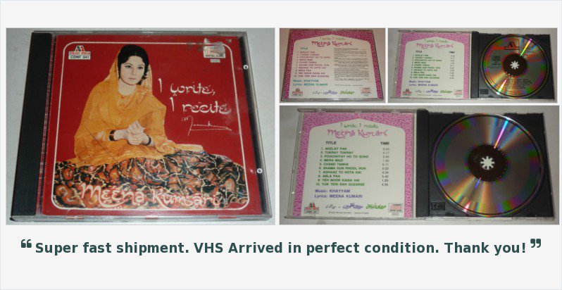 BollywoodVinyls's tweet photo. #MeenaKumari - #IWriteIRecite - BID NOW - #CD #Bollywood #Hindi #Khayyam #Ghazals #Poems https://t.co/nFRVoR7XpP https://t.co/f62lan0dbO