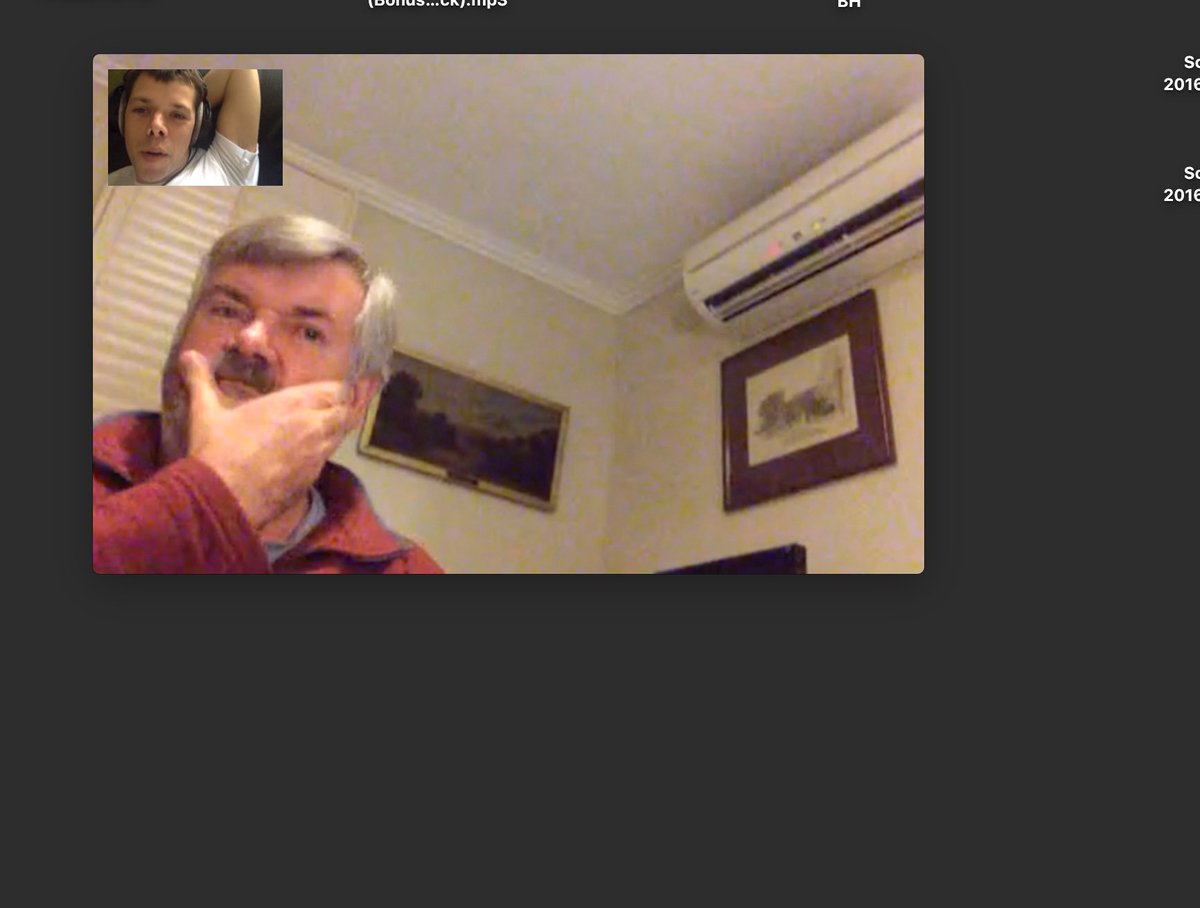 Skype debrief with #dad about the HOD release