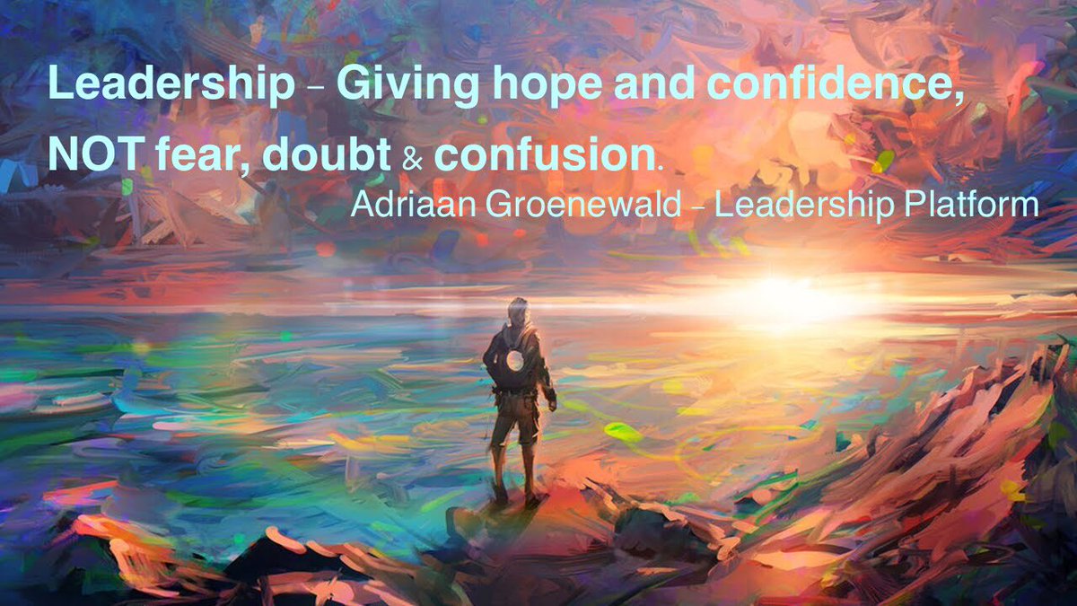 MeVisionAcademy's tweet photo. Leadership Fitness: Thought of the Day🔆
#Leadership is... https://t.co/mOIgbCaNrA