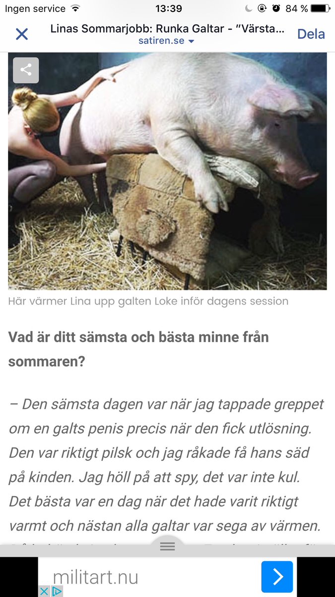 Ska aldrig mer klaga över något Hahahahahshah detta är det sjukaste????