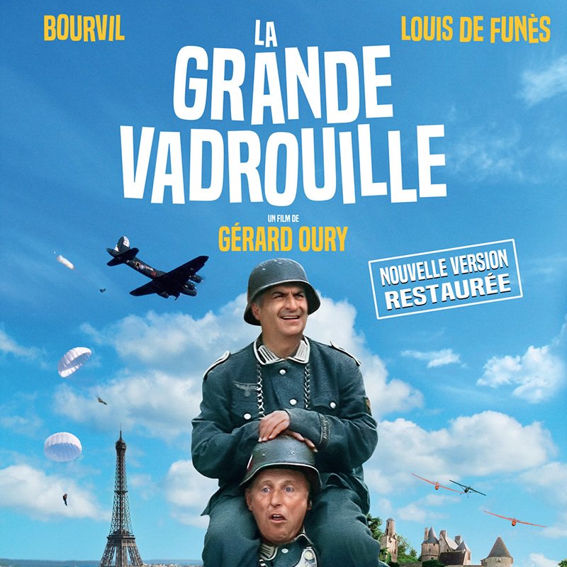 infosloisirs's tweet photo. @UGCcinemas #UGCLyon à voir jeudi #lagrandevadrouille https://t.co/fKvxxivSe4