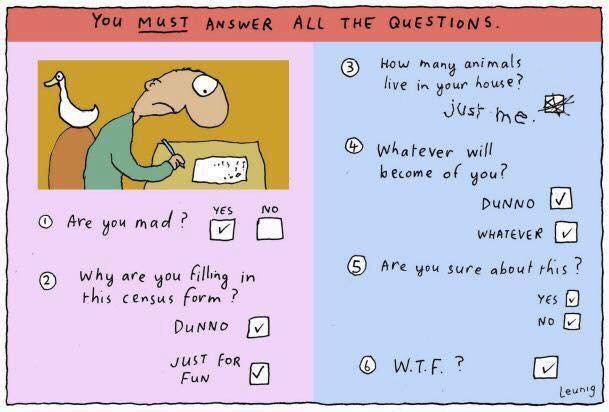 Mr99er's tweet image. Finish the sentence:
"Sometimes @leunigcartoons makes me want to ....."

#CensusFail
#PMfail
#NBNFail
#census2016