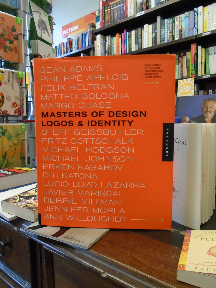 OxfambooksGW's tweet image. We have cool #design books in our shop! #MastersofDesign #SeanAdams #Greenwich #Oxfam
