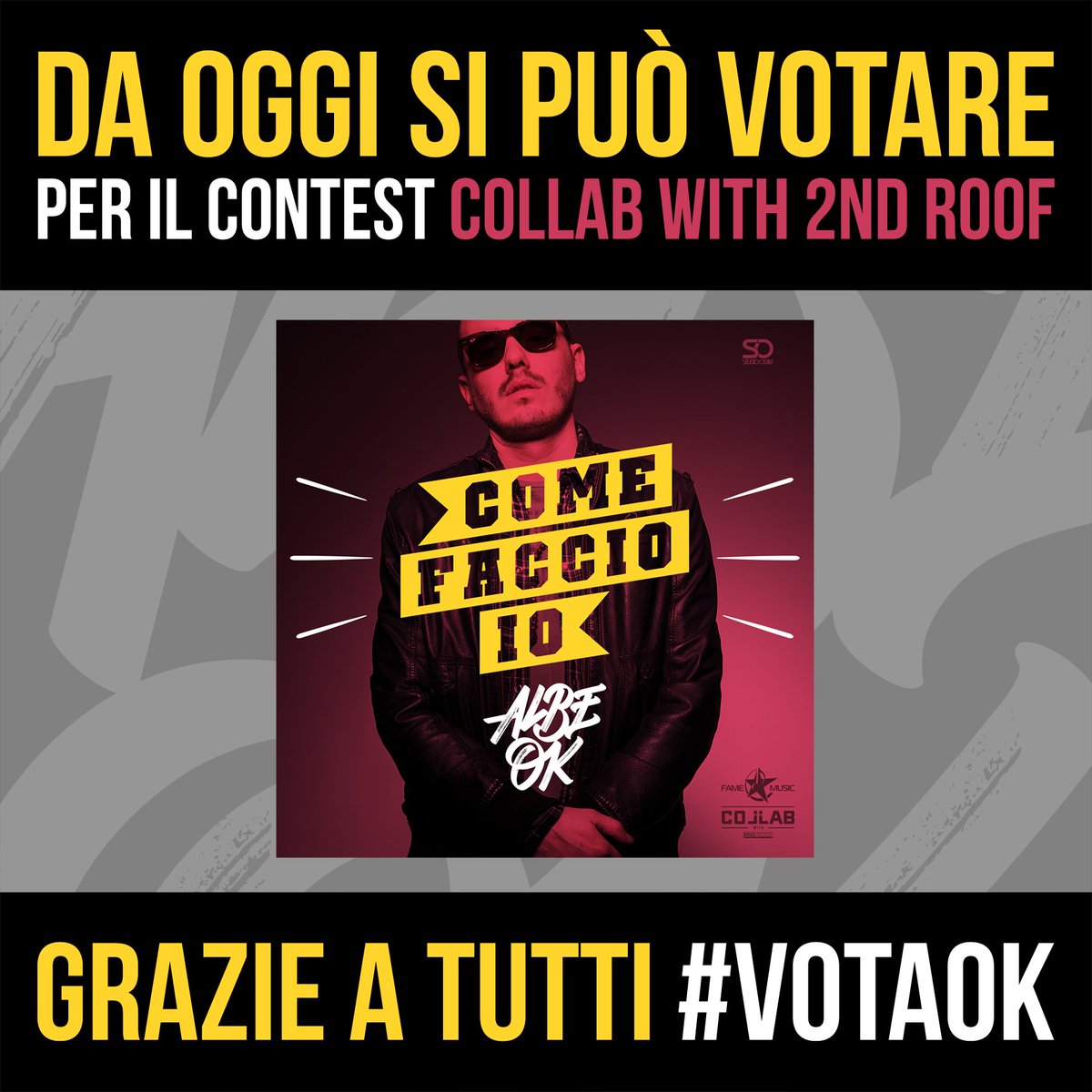 ALBEOK's tweet photo. Da oggi si può VOTARE. Ci si iscrive tramite fb, è una roba veloce. Grazie! https://t.co/tMRYt7rXqe https://t.co/8KvBouhak4