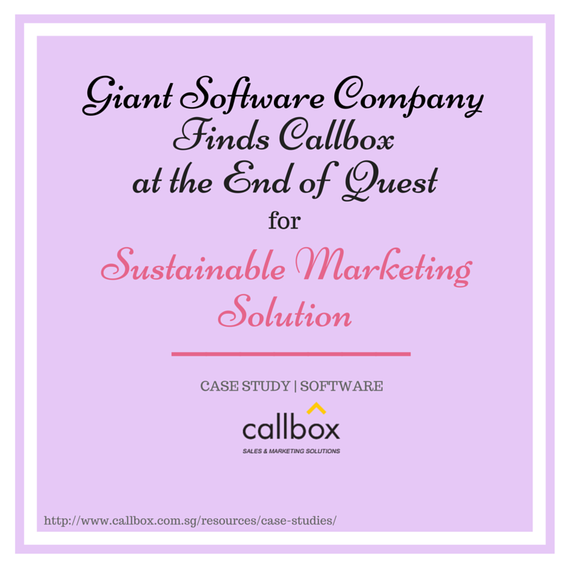 CallboxSG's tweet photo. #GiantSoftware Solutions Provider Improves #Lead Capture and Conversion with Callbox
https://t.co/NYTlCpQD3C https://t.co/Mo18GSlQKx