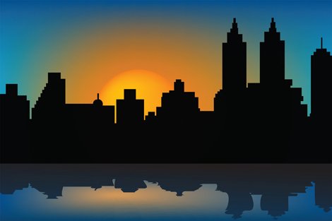 iCLIPART's tweet image. An impressive collection of skyline #illustrations iclipart.com/search.php?key… #silhouette