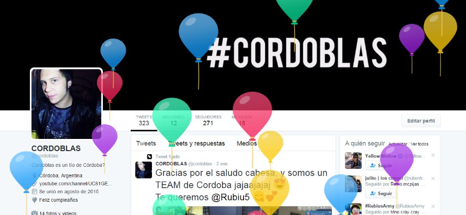 cordoblas's tweet photo. UN AÑO https://t.co/3q5nGFaapy