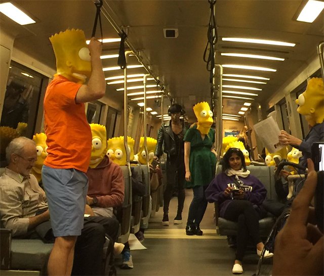 Local Artist Puts A Bunch Of Bart Simpsons On BART Because Why Not #BartOnBART sfist.com/2016/08/10/loc…