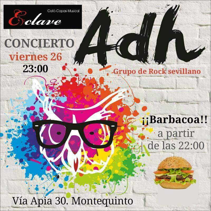 ADHrock's tweet photo. Ya tenemos cartel para el proximo concierto de este 26 de agosto, no falteis, la entrada es libre ;) https://t.co/XoZO9ZHsfi