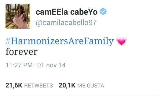 A Camila estava certa, perder uma harmonizer é como perder um parente próximo.  
Descanse em paz, anjinho! #RIPMandy