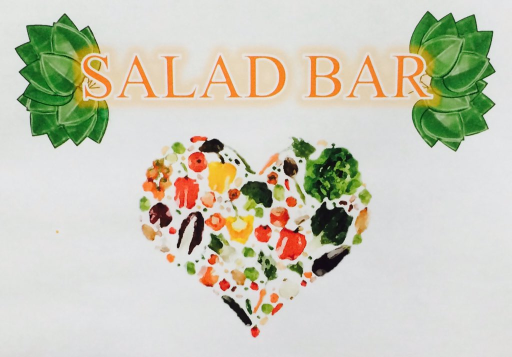 thatkdesign1211's tweet photo. 1211 is all about healthier choices during our Health Challenge! Salad bar on deck🌿🍅🍉🍇 @HolterC https://t.co/q3Y7nt5VDb