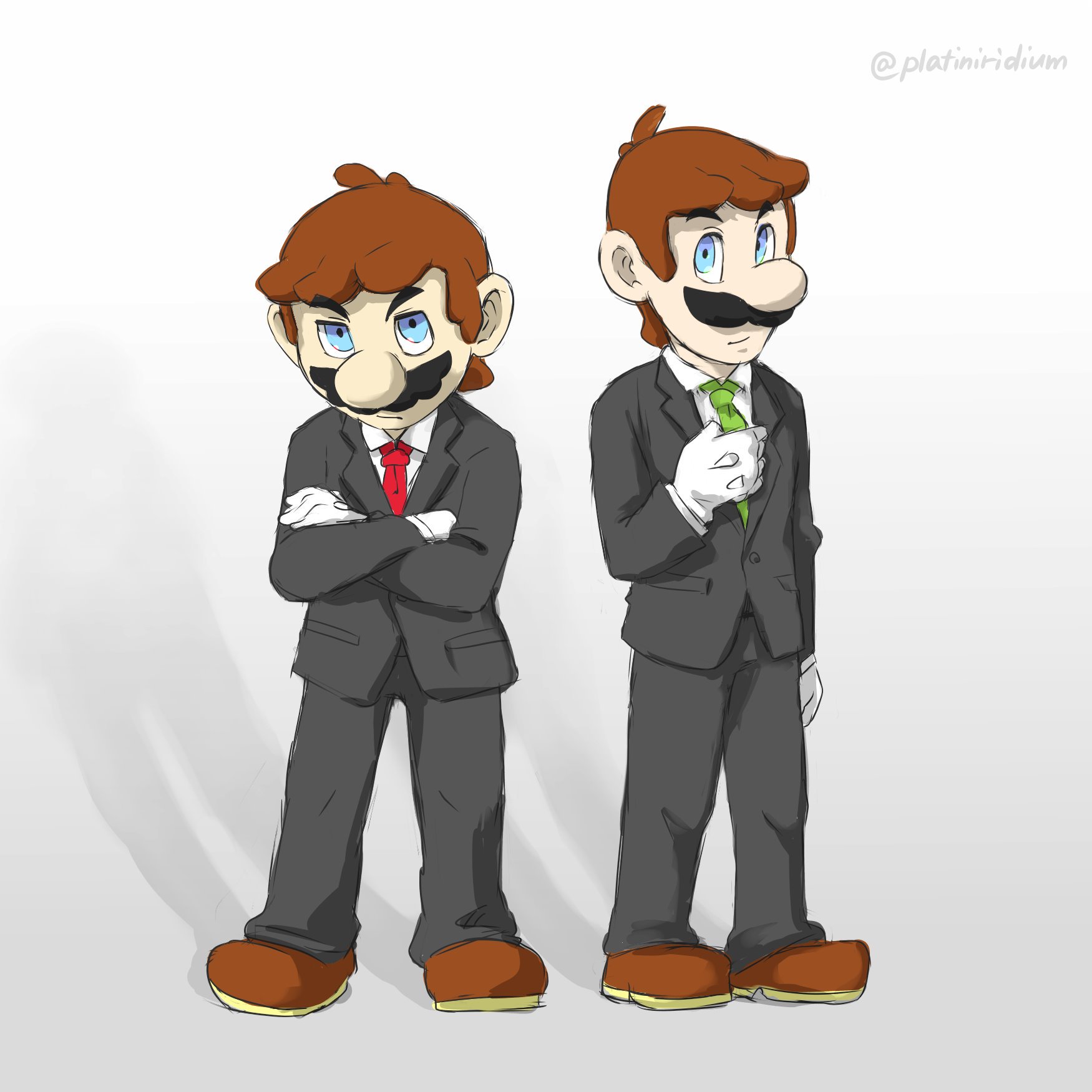 Twitter এ Platiniridium 多忙 マリオブラザーズで攻殻立ちもどき たった２人だけだし ひょっとしたらn番煎じかもしれないけれど一度はやってみたかったあ T Co Dobonkmg5b ট ইট র