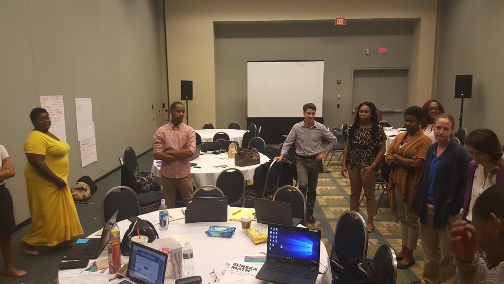 bestmathteach's tweet photo. Middle school ice breaker "buzz bop" great team builder here at #1FriendshipPCS #FPCSTP https://t.co/hqQKyUJpXN