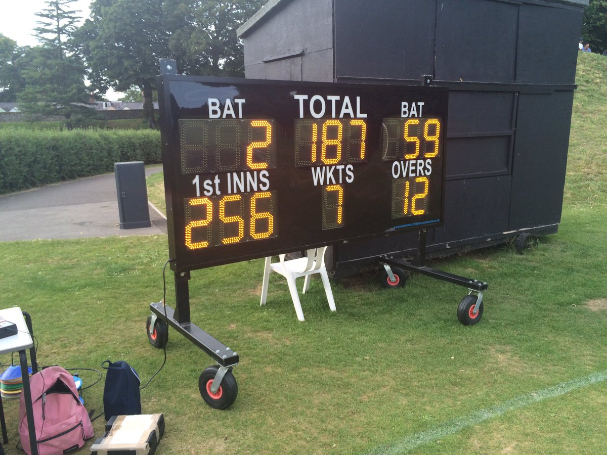 Chichester need 70 from 8 overs. Romany need 3 wickets.