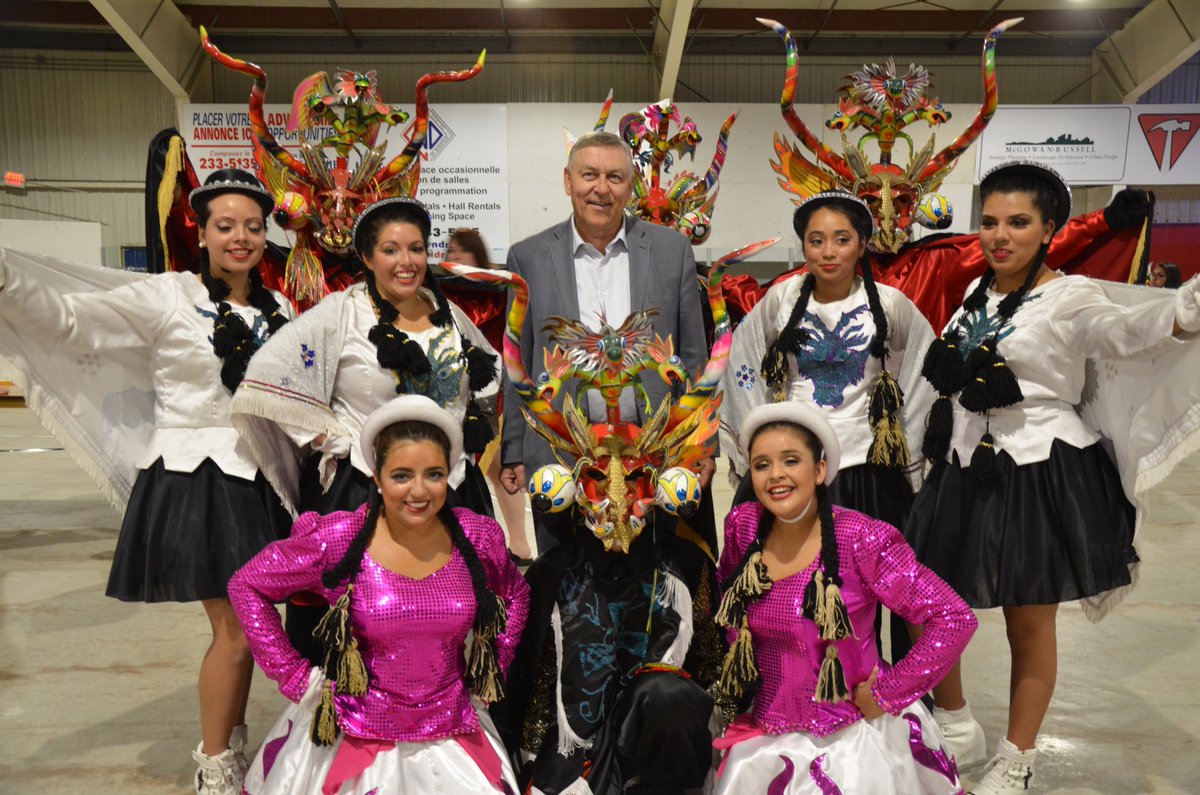 JimJimmaloway's tweet photo. Enjoyed the devil dance #chilelindo16 Congrats Tanya, Camila &amp;friends! #woventogether #folklorama47 https://t.co/ccOJ4WIZx5