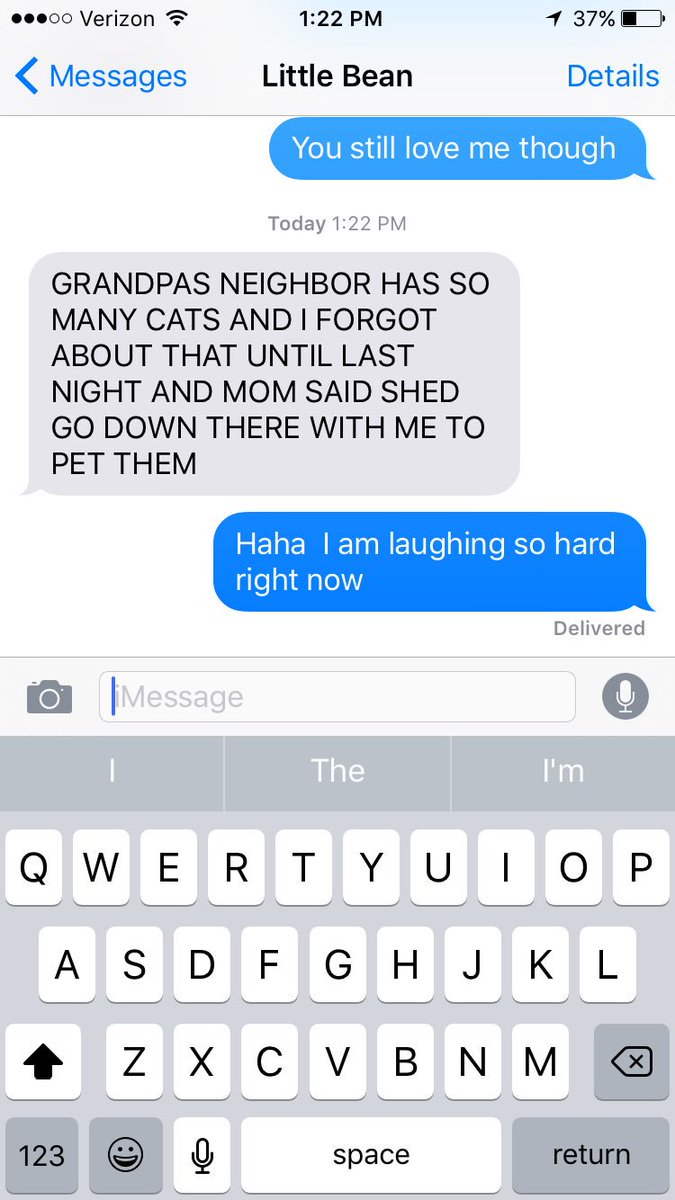Maryann656's tweet photo. My sister kind of likes cats.. #crazycatlady @maddiegd https://t.co/TYPJk2vhys