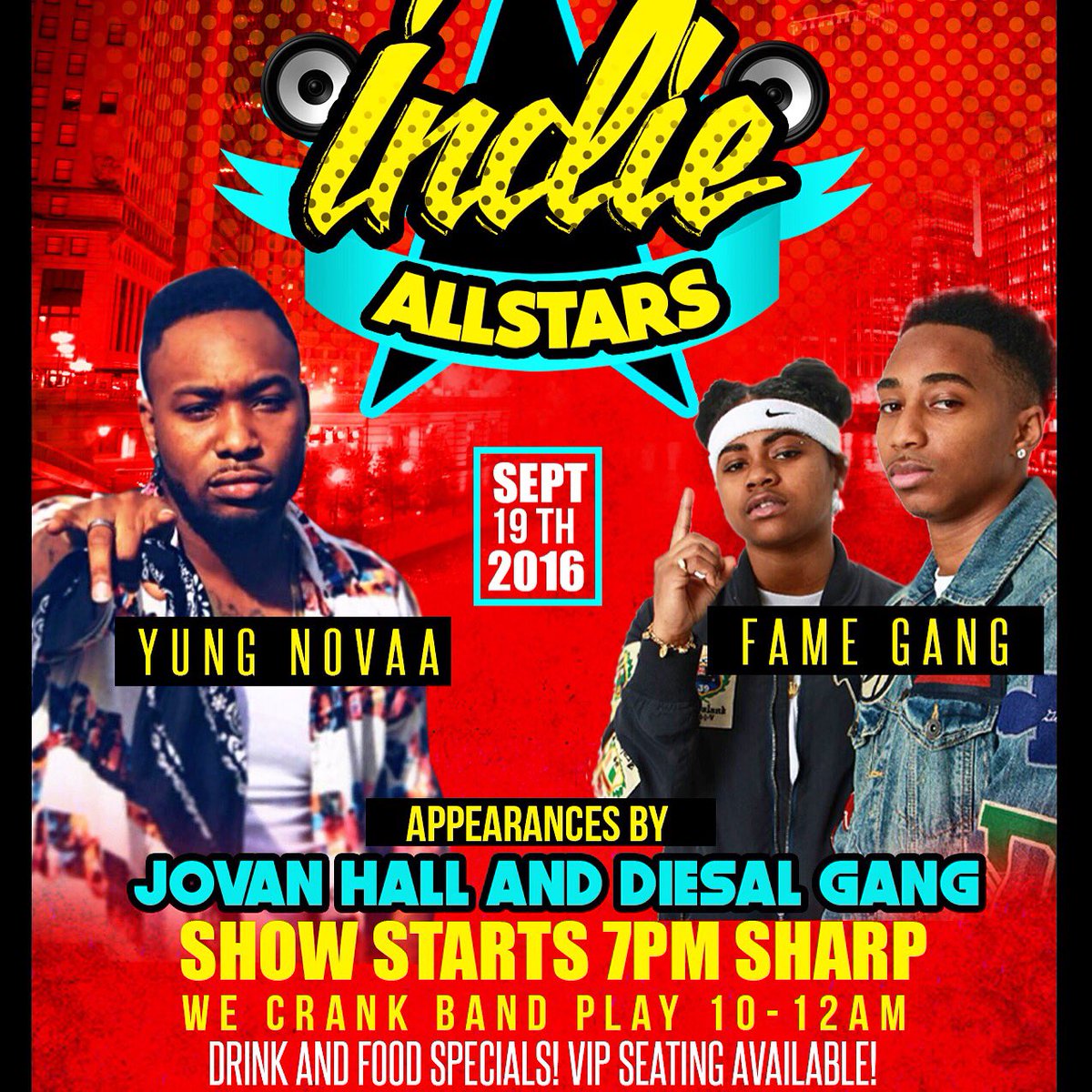 knowmorbsallowe's tweet image. INDIE ALL STARS TOUR 2! YUNG NOVAA IN DA BLDG!FAME GANG IN DA BLDG! SONY RED IN DA BLDG! DJ JAIME O IN DA BLDG!