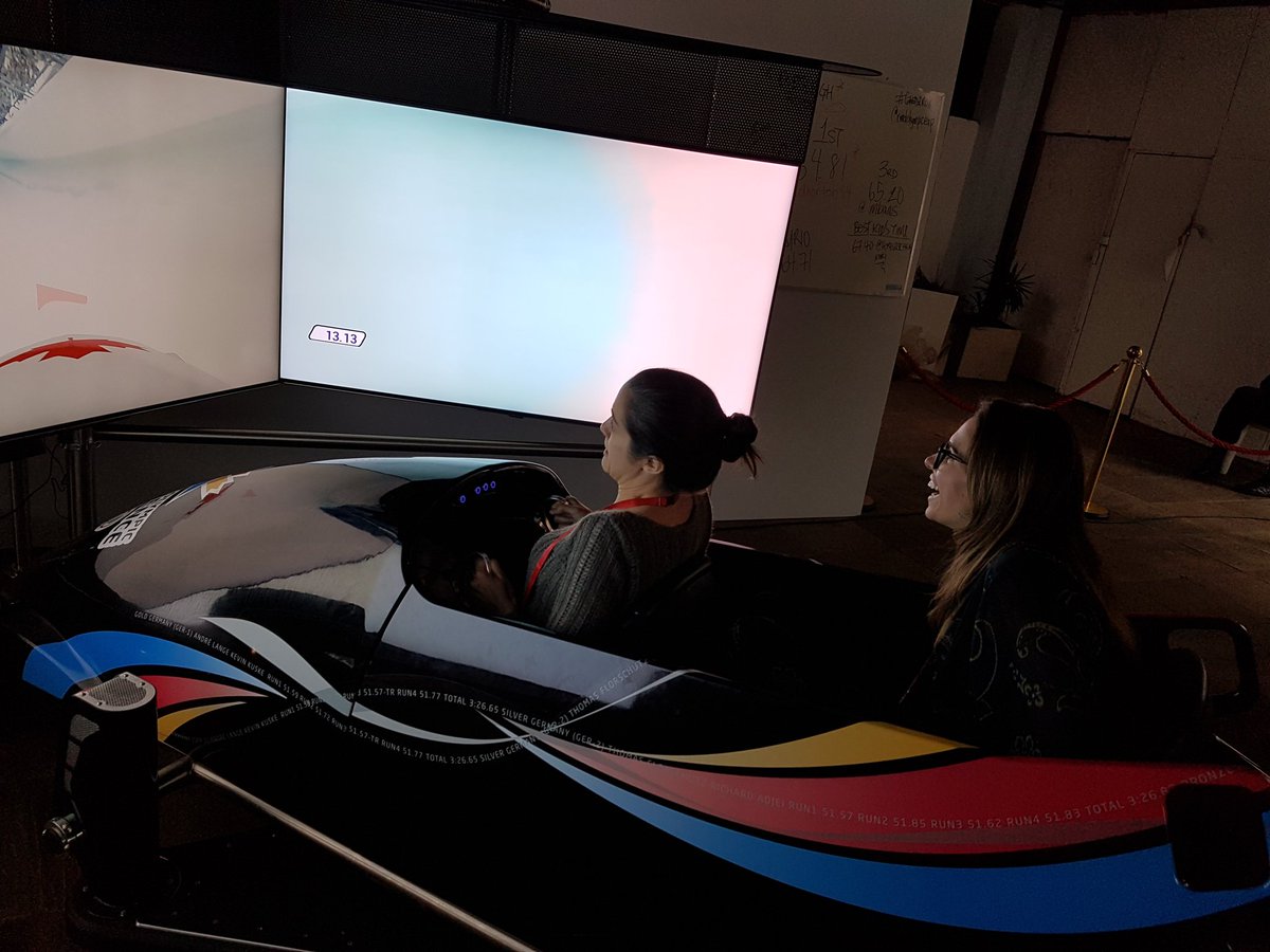 jmartins2014's tweet photo. #CANADAROX @RmdOlympicExp had a blast giving bobsledding a try today at #Canadahouse https://t.co/WHof8HooVP