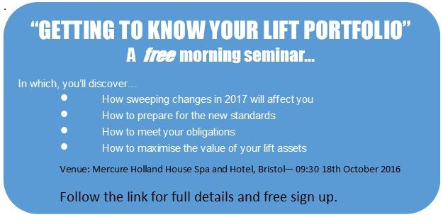 Architects, Facility Managers...  2017 will see sweeping changes to lift standards. Ready?
bit.ly/2beRoBB