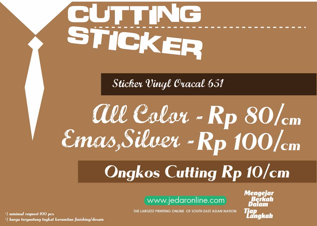 Jedar_online's tweet photo. Cutting Sticker kini hadir loh di JedarOnline :D yuhuuu https://t.co/UZrFJgl9YR