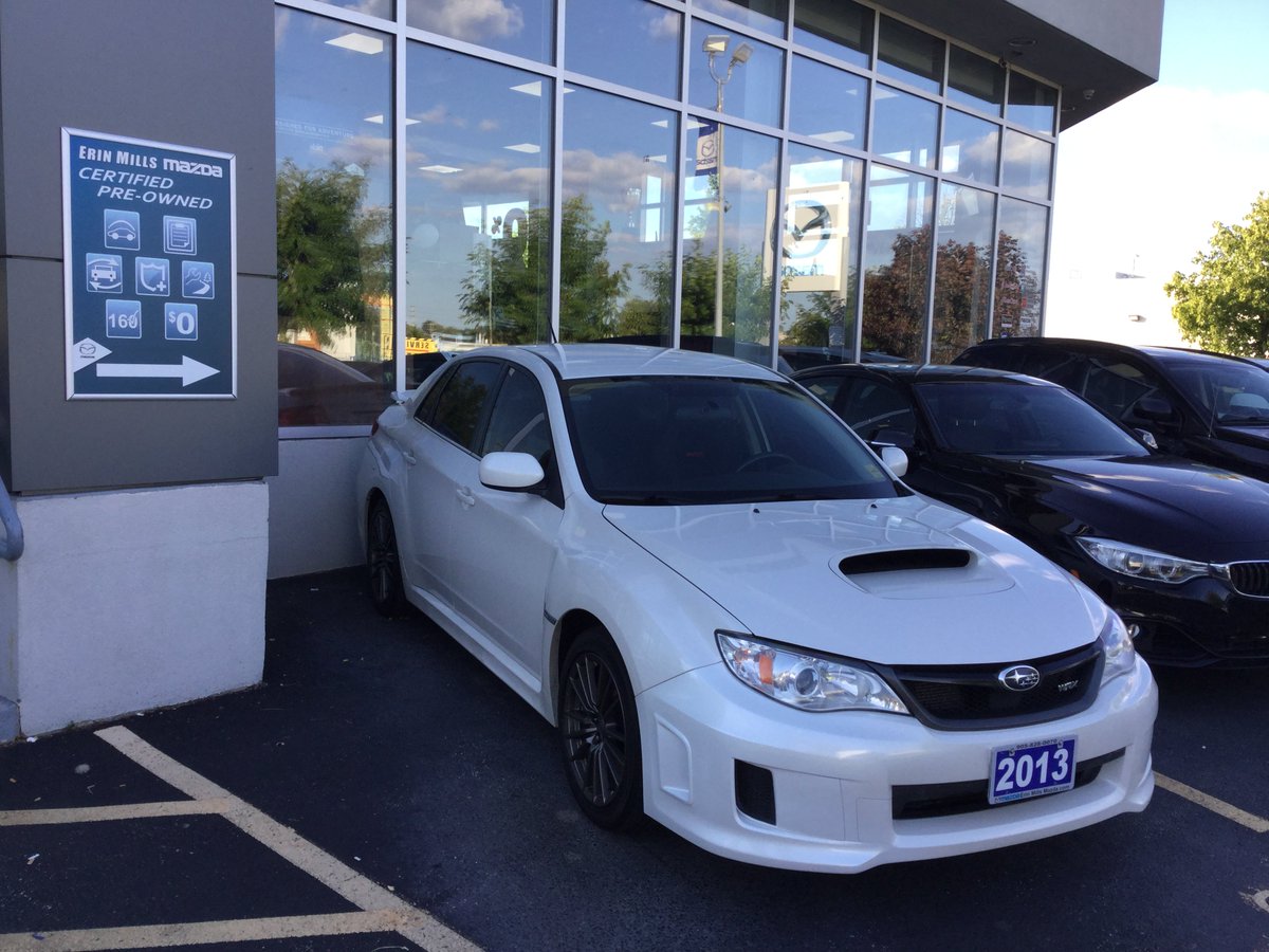 ErinMillsMazda's tweet photo. This hot pre-owned Subaru #WRX is a great year-round pick, and fantastic at the weekend autocross, like @PITL_Ca https://t.co/wkaDqwxTCh