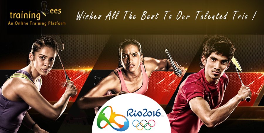 trainingbees's tweet photo. All the best guys 
Make us proud 
#RioOlympics2016 https://t.co/2ALlcjHmUD