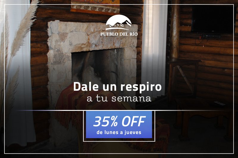 MendozaPromo's tweet photo. #Mendoza

Promociones durante agosto en Pueblo del Río - Mountain Lodge &amp; Spa

Mas info: https://t.co/zUGc62erdI https://t.co/ojMK4wb6tY