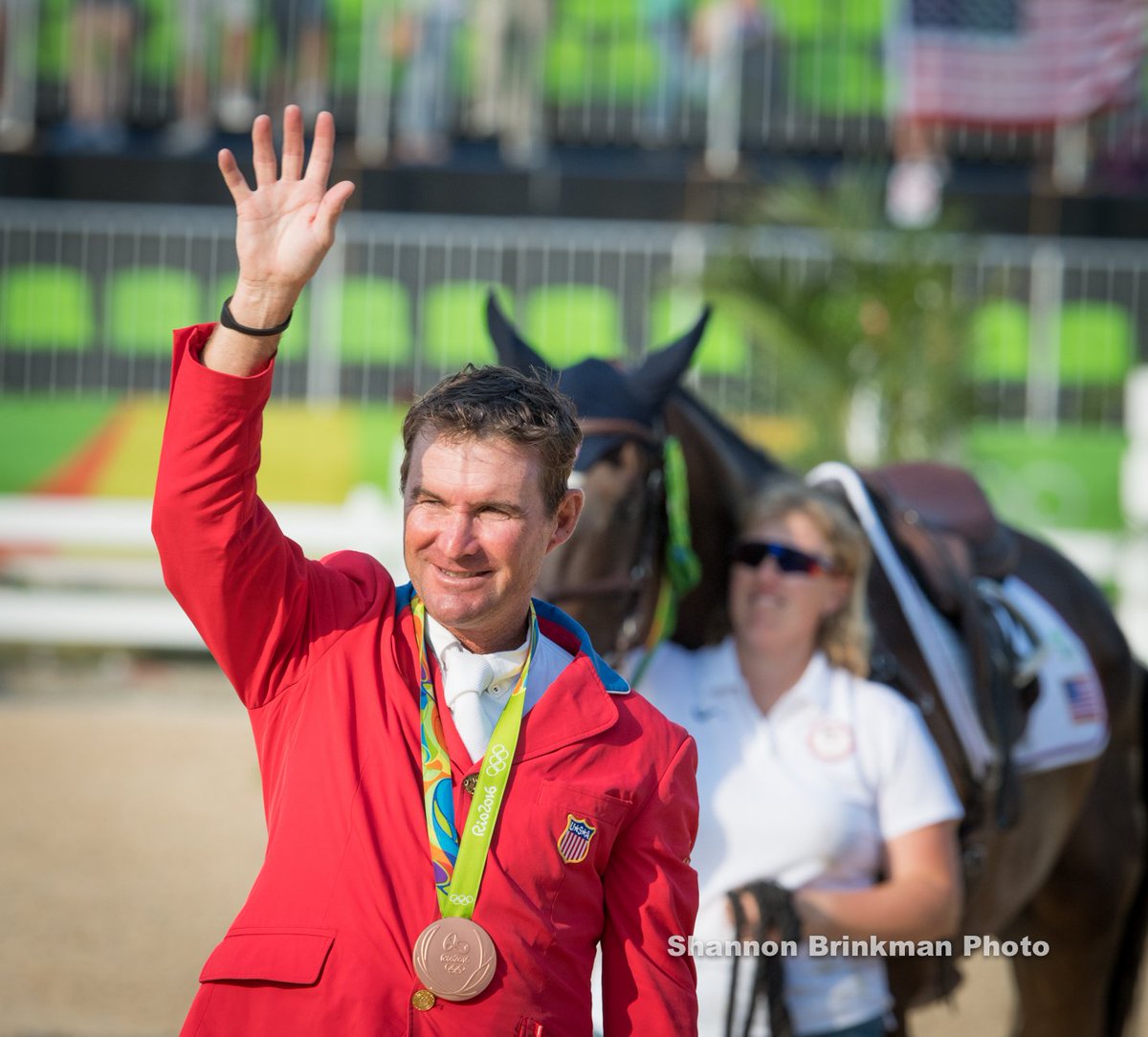 Turn on the <a href="/TODAYshow/">TODAY</a> because #TeamUSA Individual Bronze medalist <a href="/DuttonEventing/">Phillip Dutton</a> is on next!!