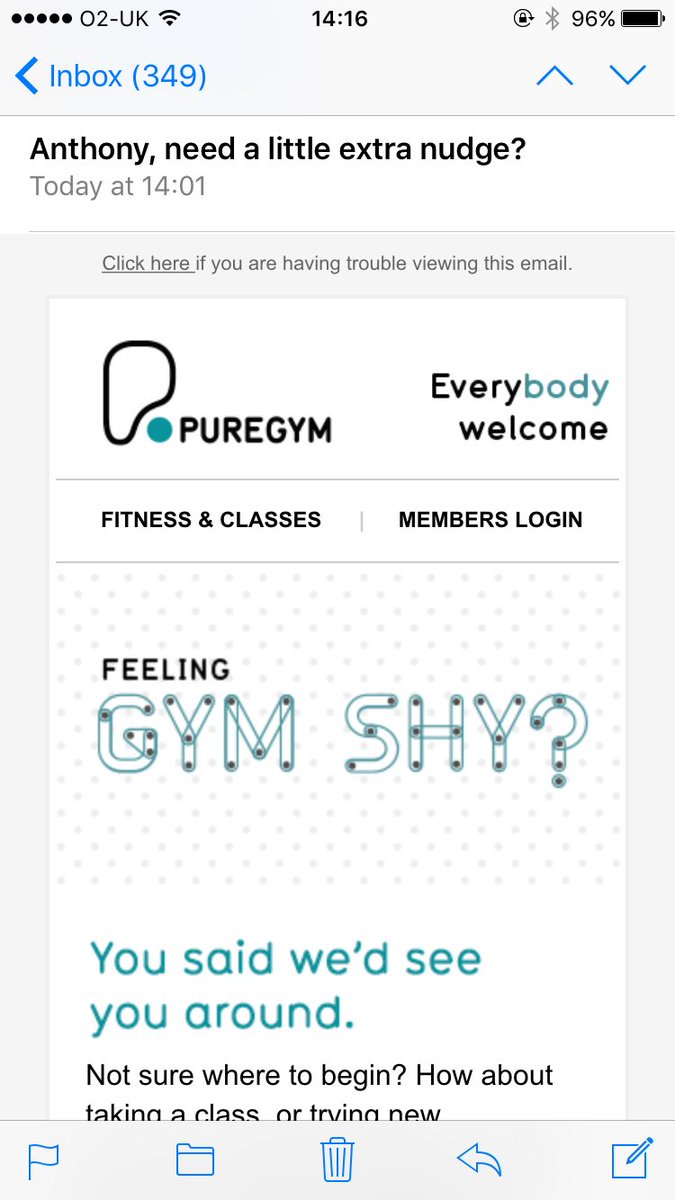 Got this right after class at <a href="/PuregymHolborn/">PureGym Holborn</a> you guys should speak to <a href="/weveuk/">Weve</a> about relevant location targeting 😉