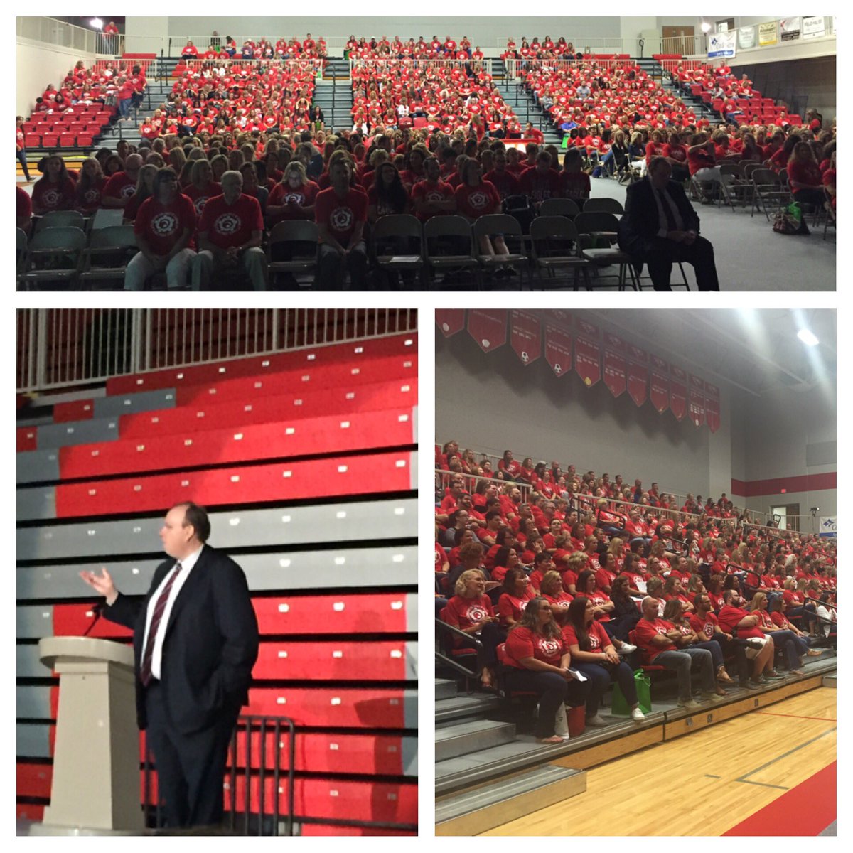 nixaschools's tweet photo. It's kickoff day for Nixa staff! #getconnectednixa #BackToSchool https://t.co/DiYl1xxuND
