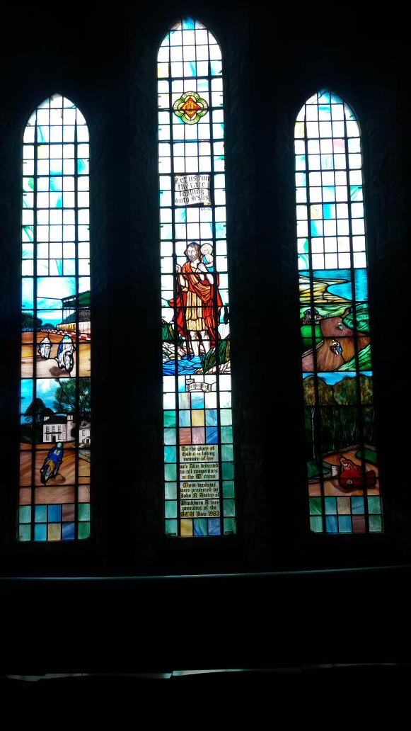 <a href="/SODORMANDIOCESE/">SODOR & MAN DIOCESE</a> #presidentschallenge TT window in stunning reordered St Ninian's