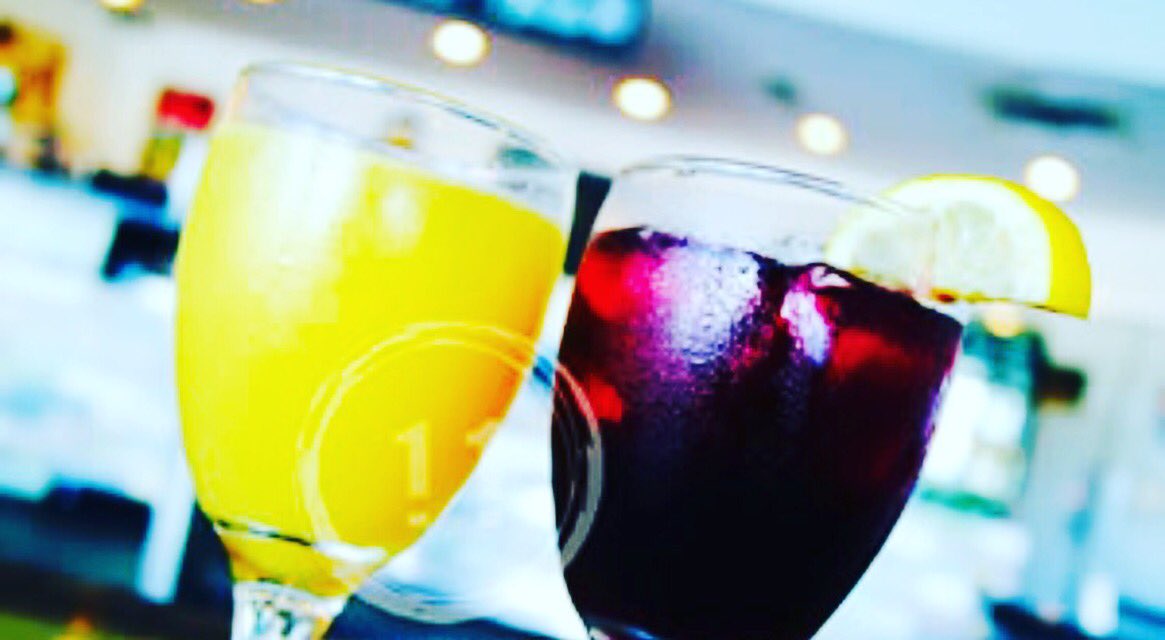 Brunch with unlimited Mimosas or sangrias.  #brunch #soho #food #drinks #weekend #fun