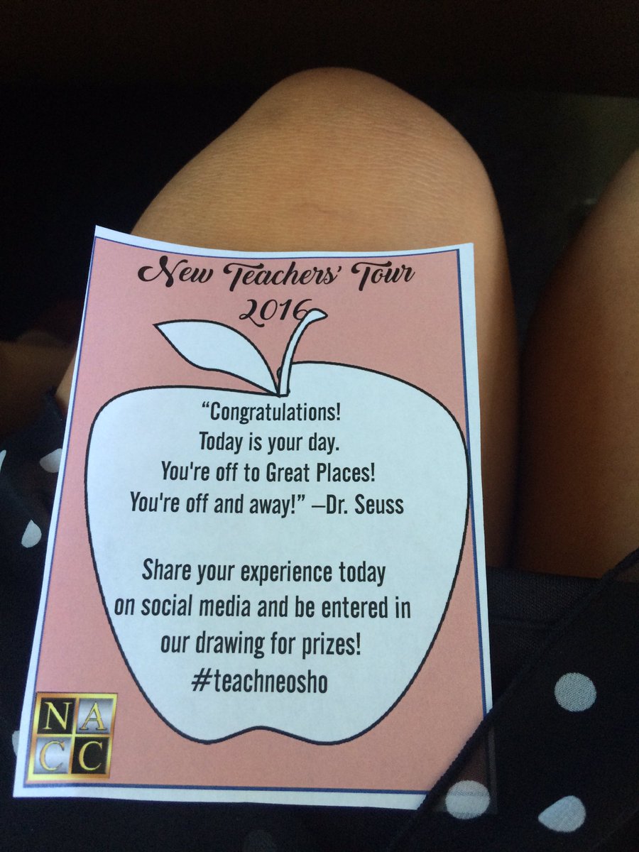 Let's get this tour started. Excited to learn more about Neosho! #teachneosho #sweetnsecondgoodman