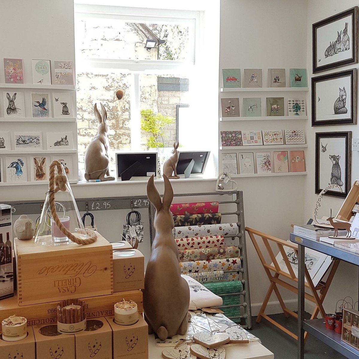 Can't wait to visit @shopfalconsnest when I'm home. Doesn't is look beautiful? Congrats @KerryJaneArt! #falconsnest