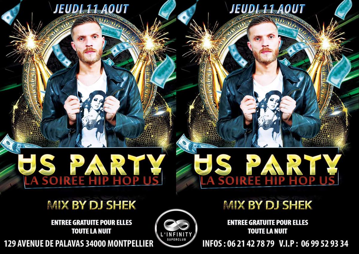 infinityclub34's tweet photo. @infinityclub34 @MontpellierNow #USPARTY #tyga #drake #rickross #rihana https://t.co/TsWQcQtIRI
