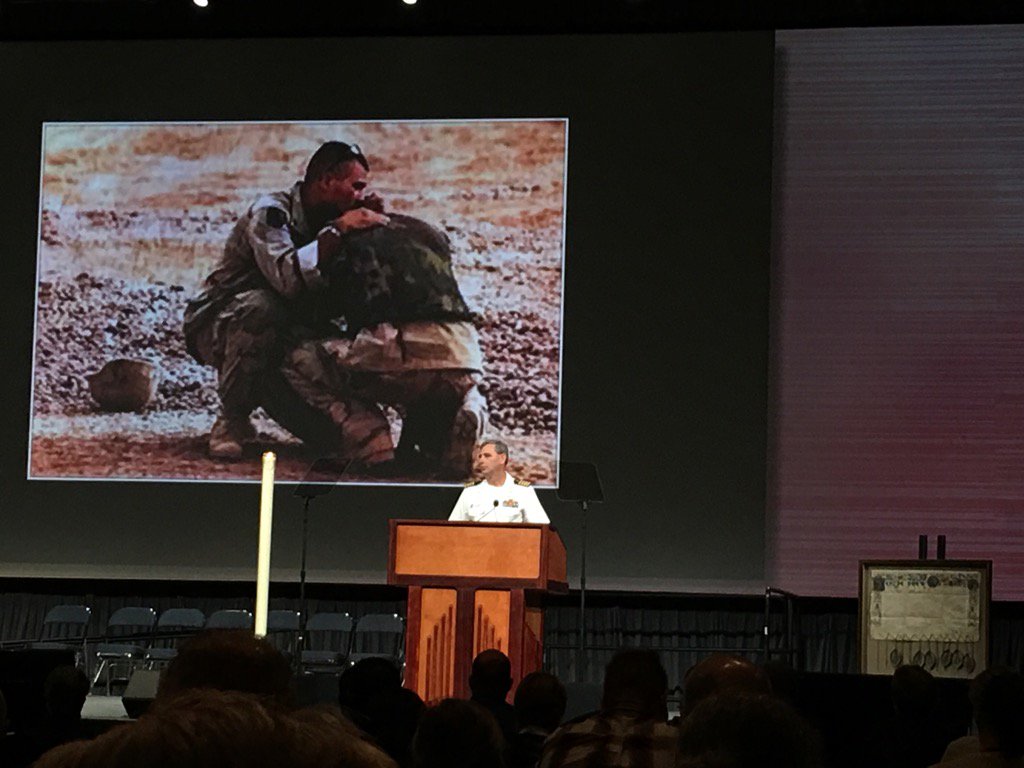 Military Chaplaincy is our largest young adult ministry - <a href="/ELCABishopEaton/">Bishop Eaton</a> #ELCAcwa
