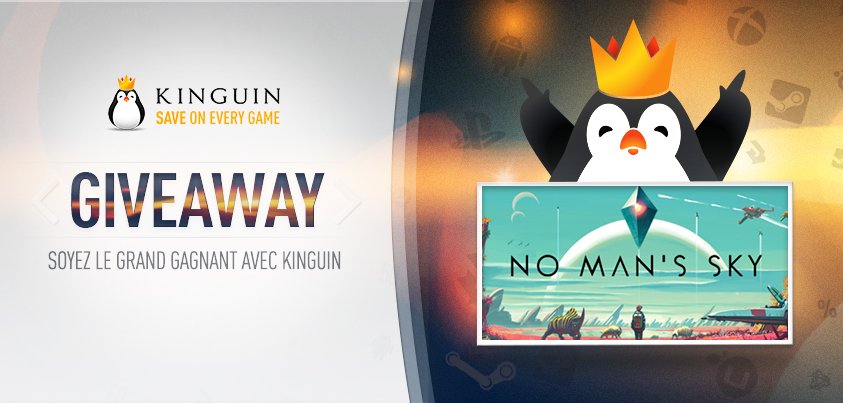 _nicolasbello's tweet photo. CONCOURS : Gagne le jeu No Man's Sky (PC) !
RT pour participer, gagnant annoncé le 15/08
Merci à @KinguinFr https://t.co/MBeoDc3Zt0