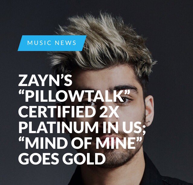 Zayn Malik's Debut album is certified gold Lipstick Alley