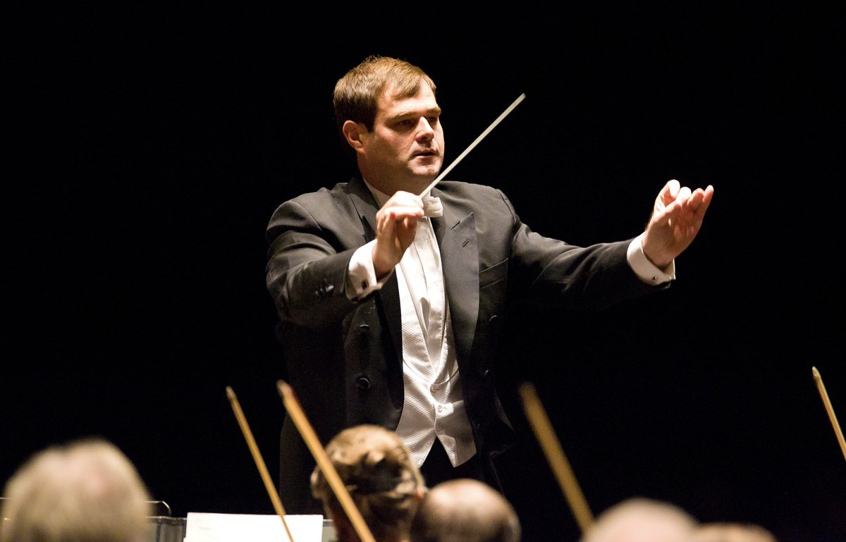 csphilharmonic's tweet photo. The new season will be in full swing soon! | Photo of our music director, Josep Caballé Domenech. #CSPhil https://t.co/H2TKR0tuYj