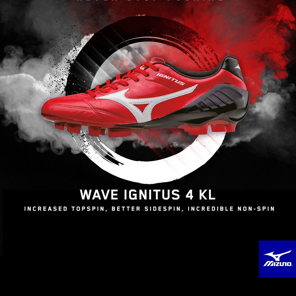 MizunoRugby's tweet photo. Launching our brand new #WaveIgnitus 4 KL! Find out more: https://t.co/7fyOEnjuCJ https://t.co/Bpxp1GXex0