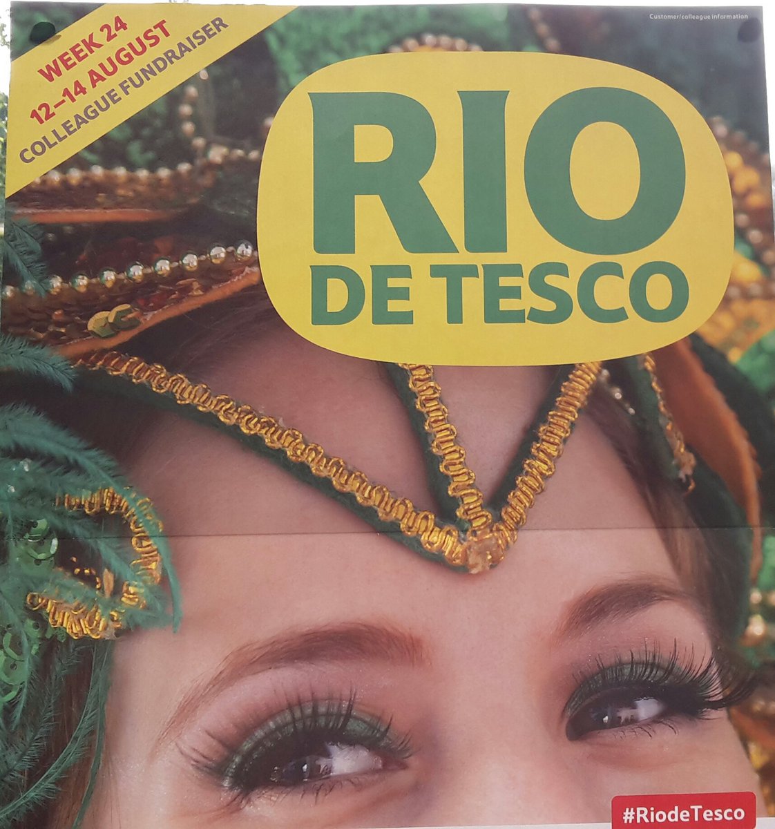 TescoProjectsKB's tweet photo. Come and celebrate Rio style @TescoKings BBQ Fri &amp;Sat 1-4 Raising money for #DUK And BHF https://t.co/VjO2Khlfbe