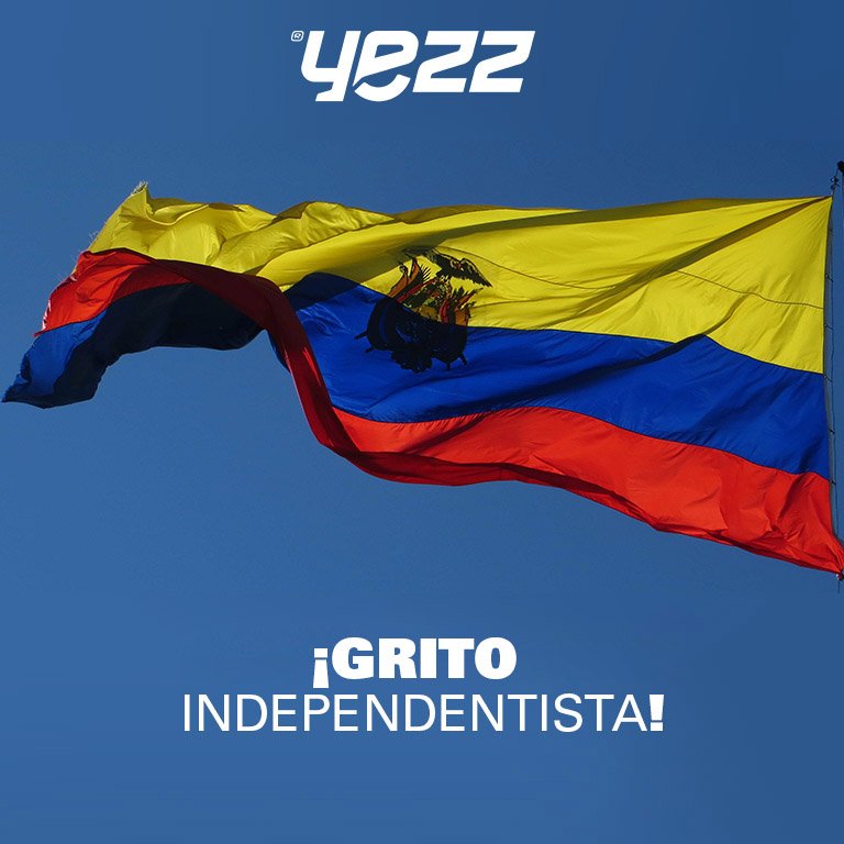 yezzmobile_ec's tweet photo. ¡Fiesta nacional! ¡Celebremos juntos! #Ecuador #10deAgosto https://t.co/4hHPcyfNEd