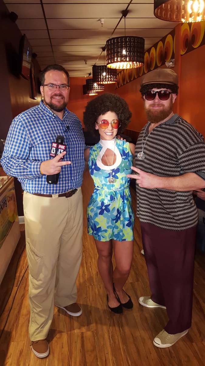 funkysweets's tweet photo. @CharleyBelcher when turning up is your only option! Thanks Charley that was a blast! You're one groovy dude! https://t.co/m2lkIUtIlv
